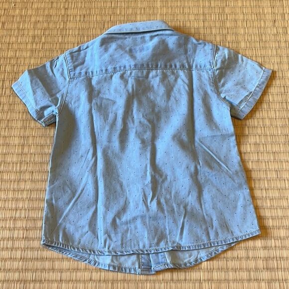 NWT Size 12 Month Blue Button up Shirt 🥰 - Picture 5 of 5
